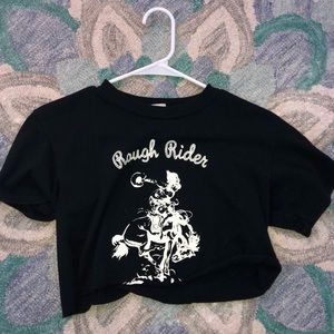brandy melville rough rider tee